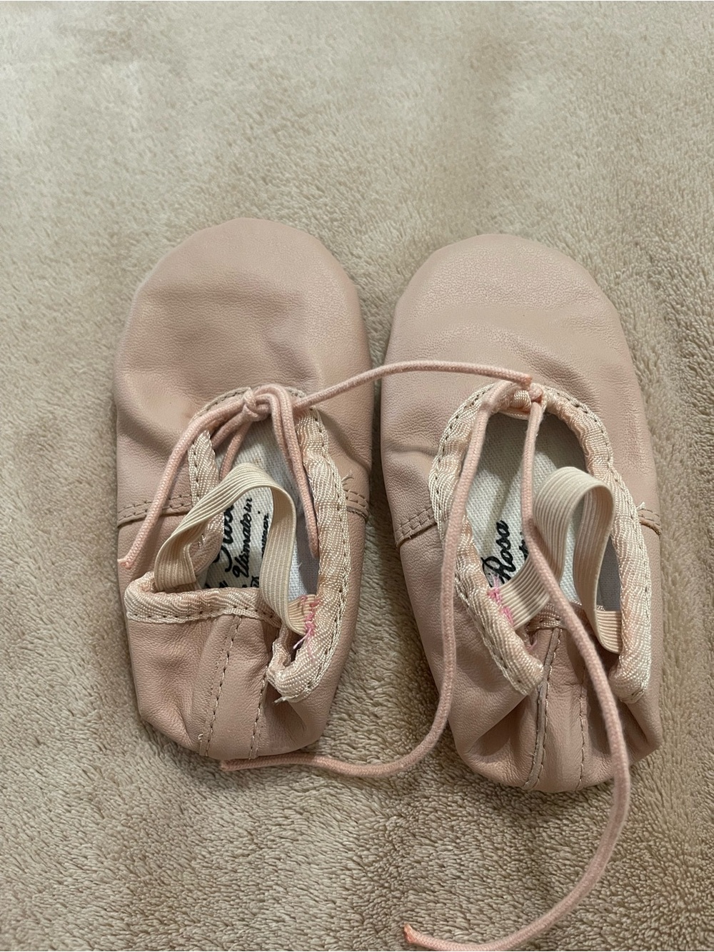 Baby Walker Ballet Shoes in Light Pink